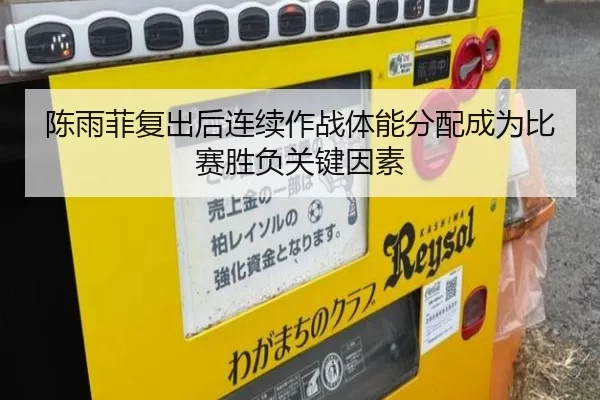 陈雨菲复出后连续作战体能分配成为比赛胜负关键因素
